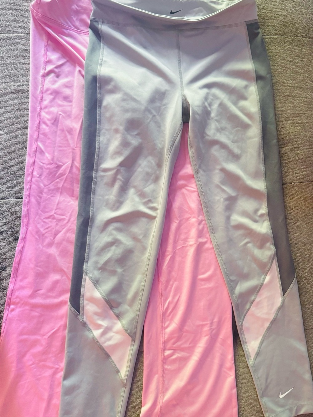 Nike Dri-FIT & Champion Girls Leggings Bundle Size L 14 XL